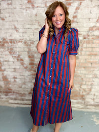 Ailani Button Down Dress