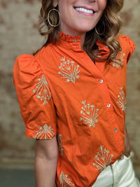 Darissa Embroidered Top