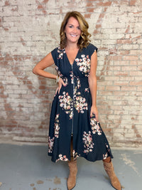 THML Braelyn Floral Dress