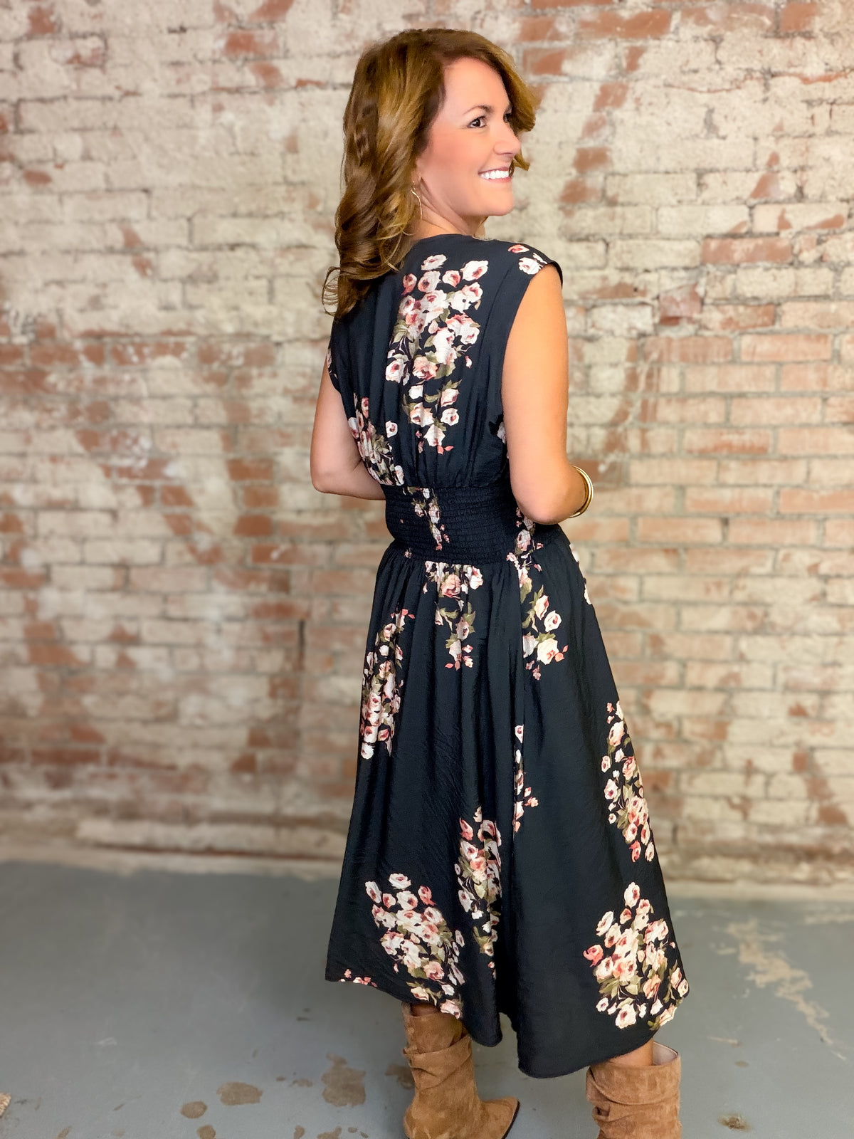 THML Braelyn Floral Dress