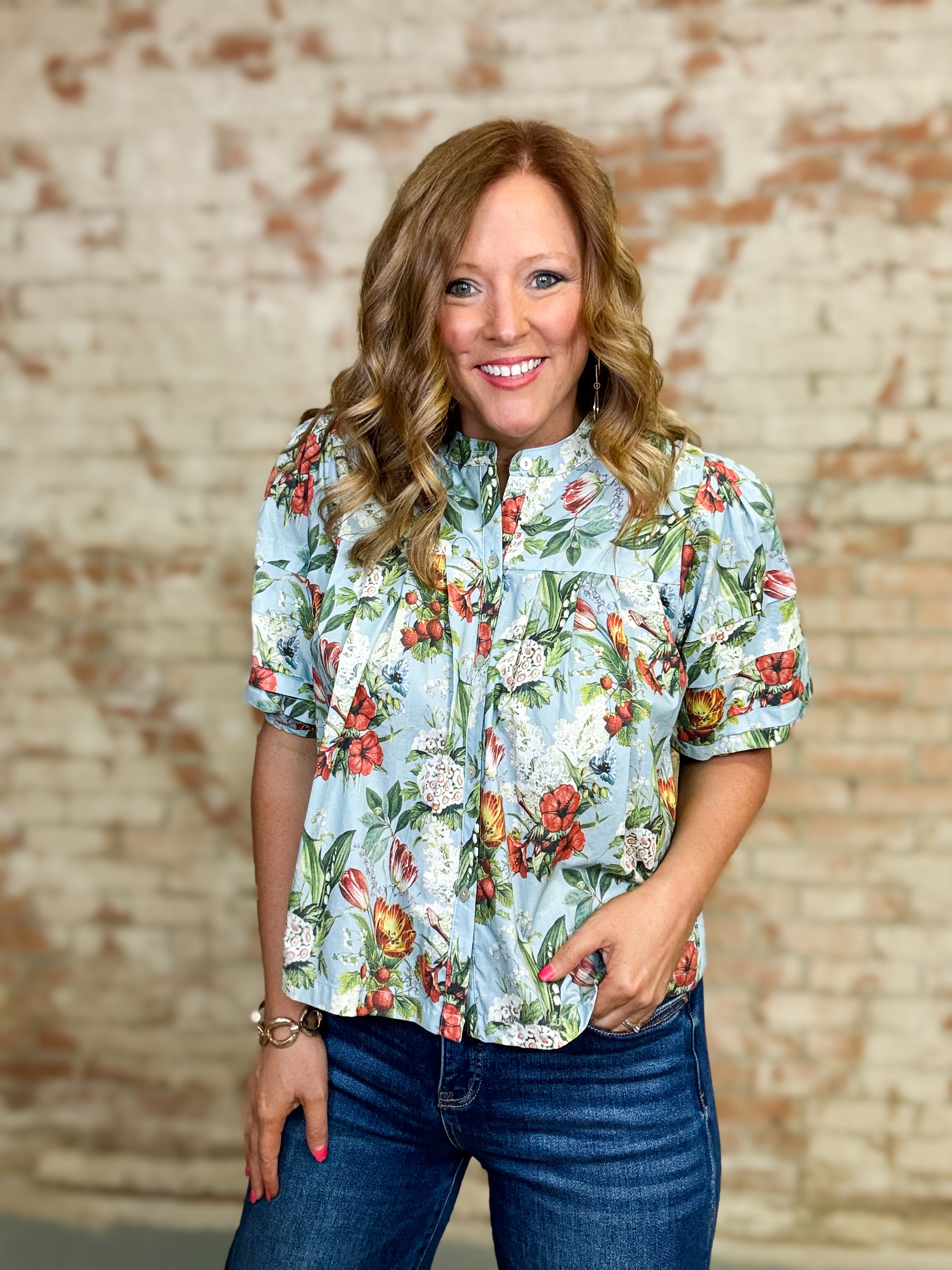 Briar Floral Top