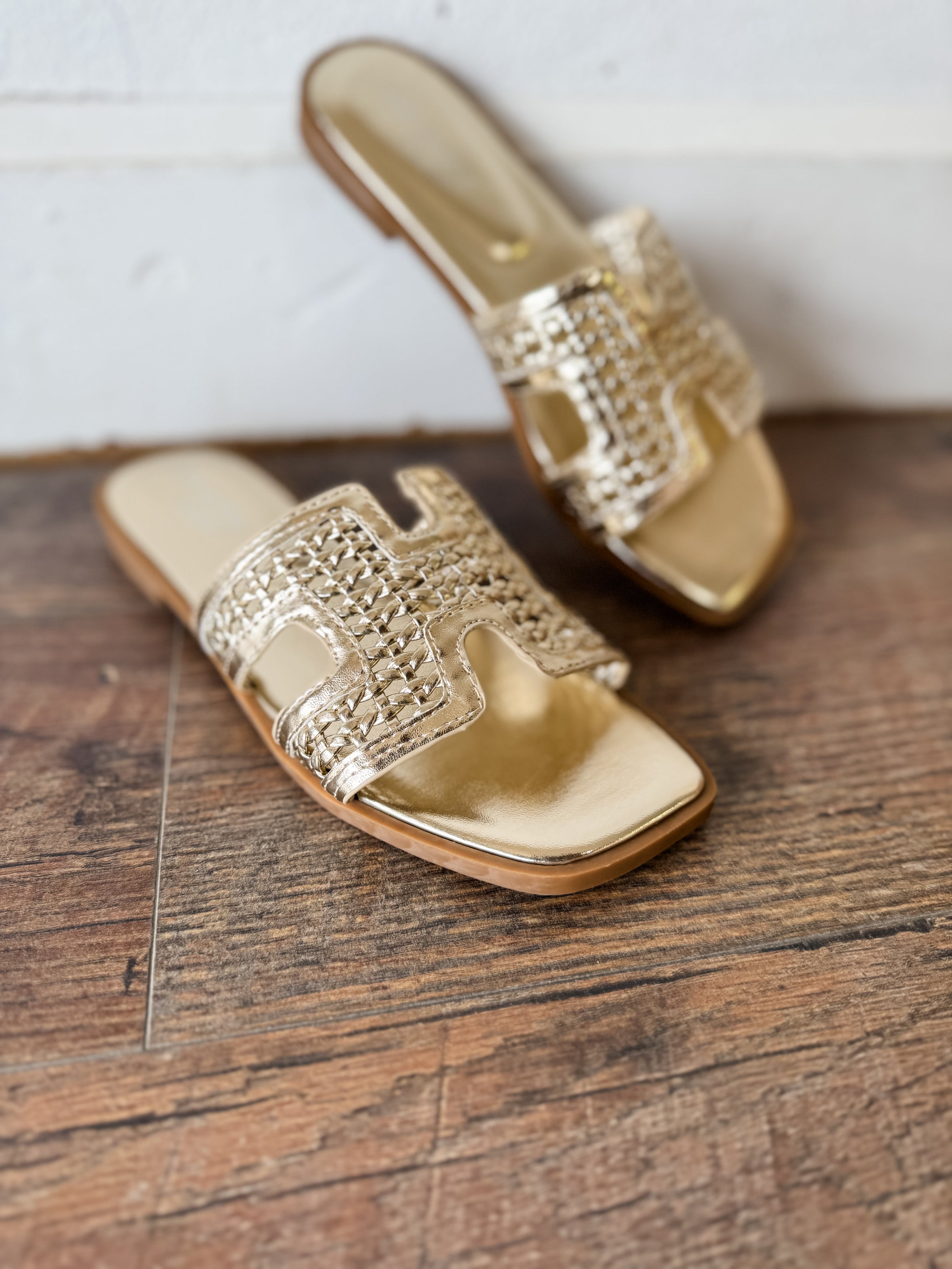 Saffron Gold Sandals