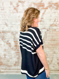 Sandra Stripe Knit Top