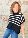 Sandra Stripe Knit Top