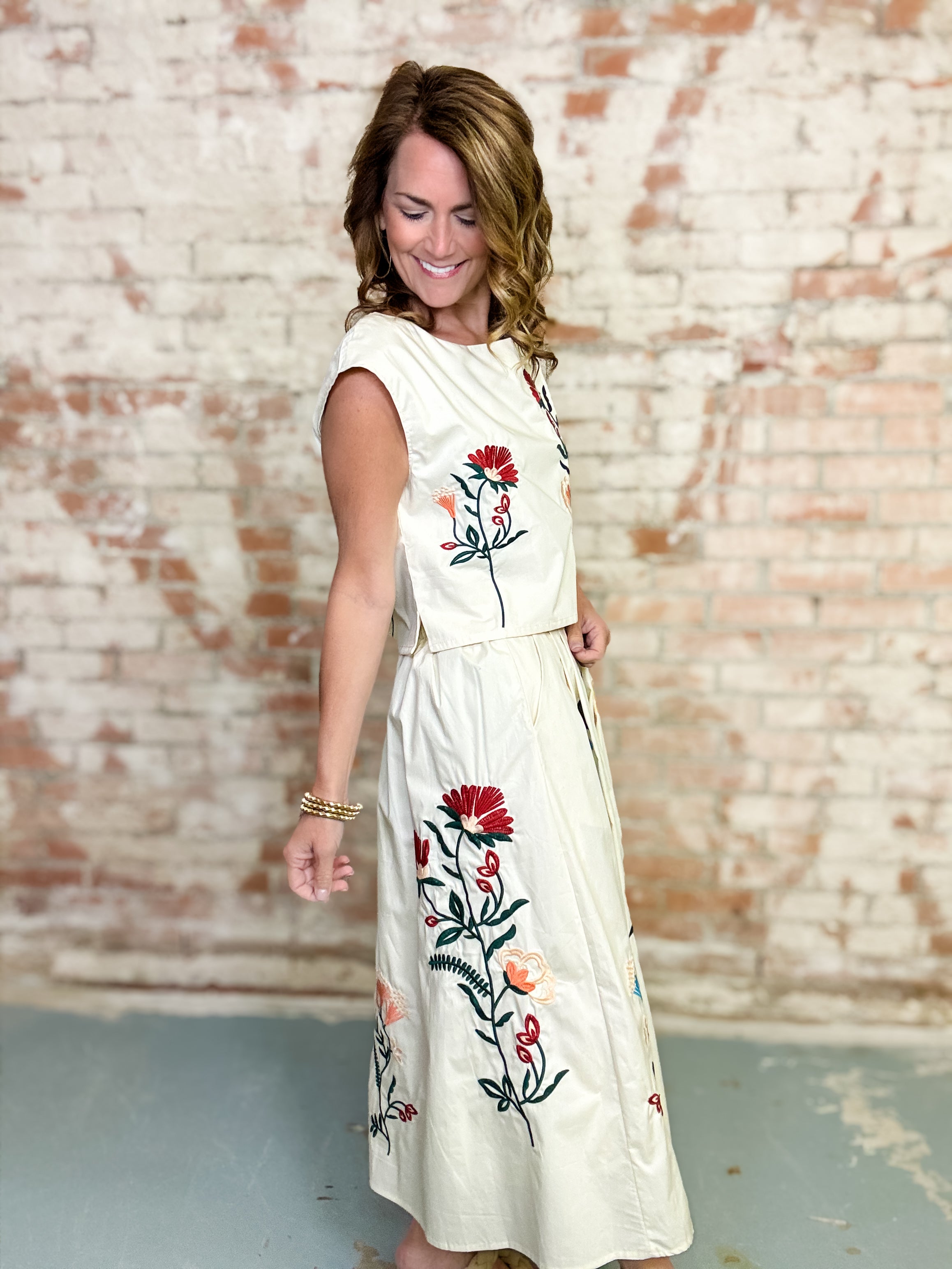 Louetta Skirt Set