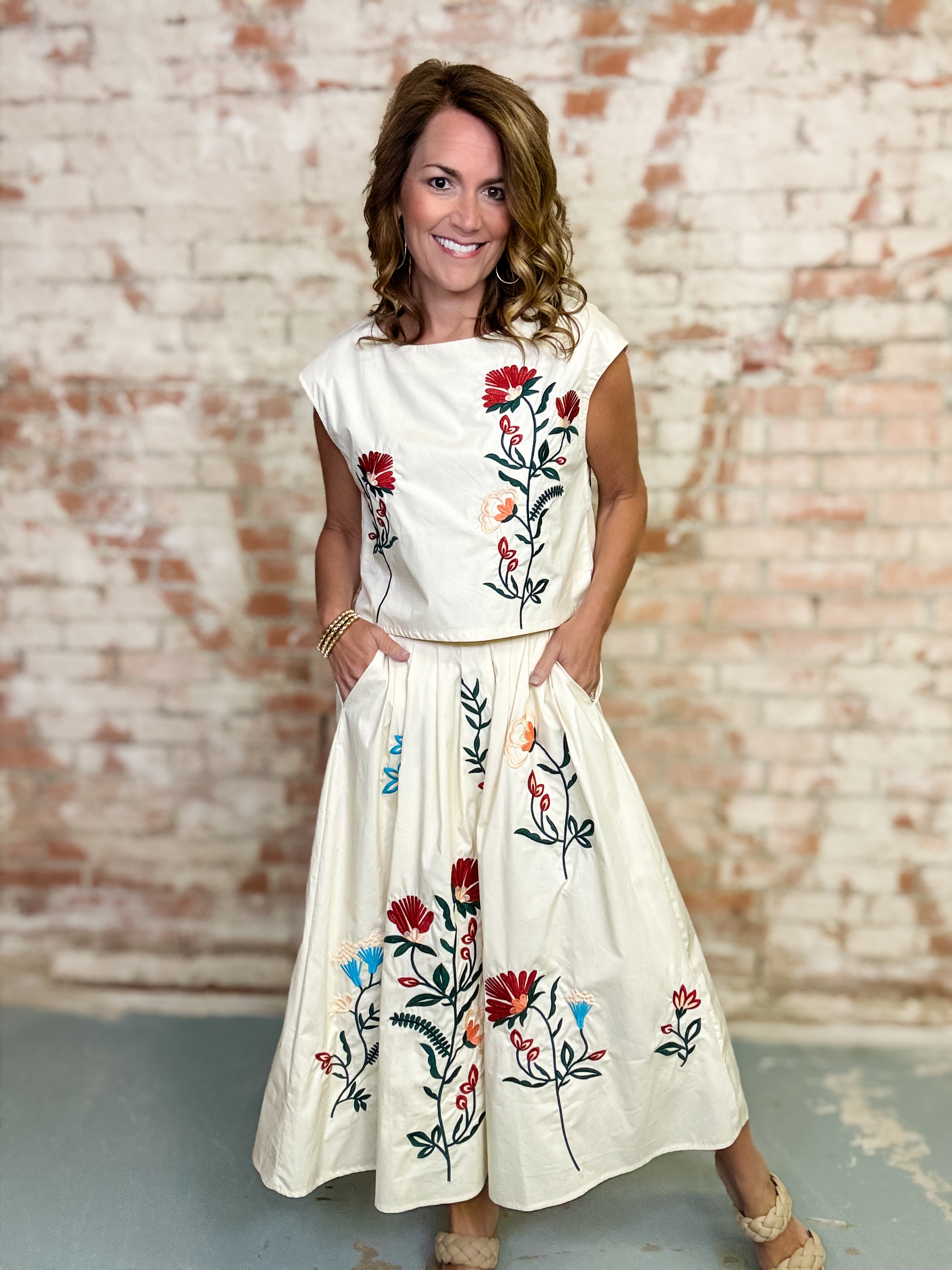 Louetta Skirt Set