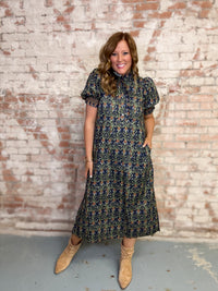 Karleigh Floral Midi Dress