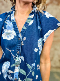 Rilee Floral Denim Dress
