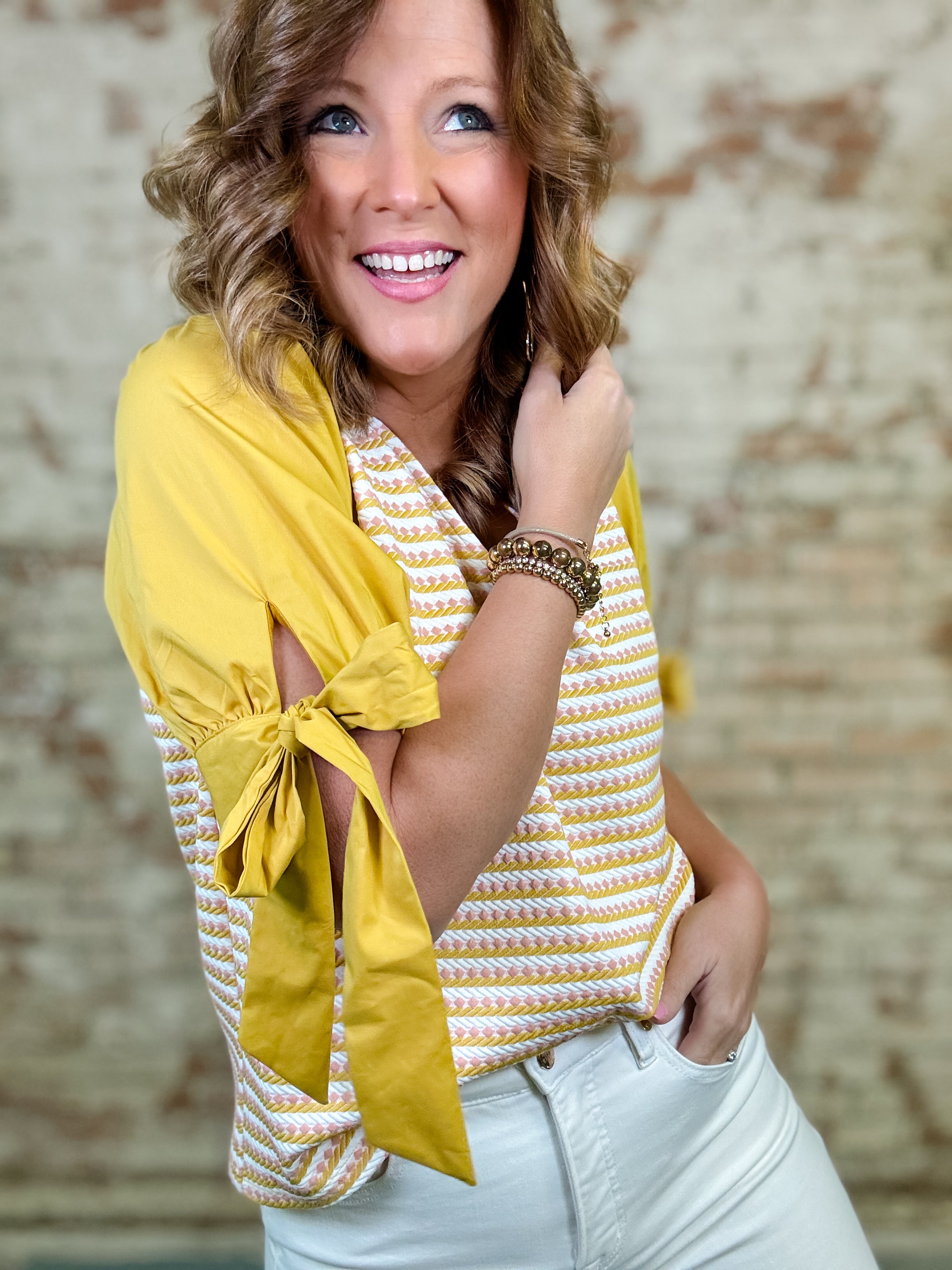 Riggins Stripe Knit Top