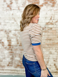 Karenda Stripe Top