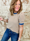 Karenda Stripe Top