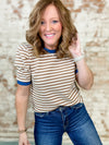 Karenda Stripe Top