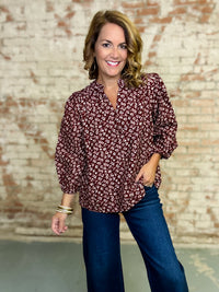 Kristy Floral Print Top