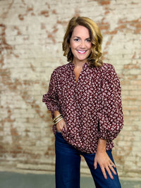 Kristy Floral Print Top