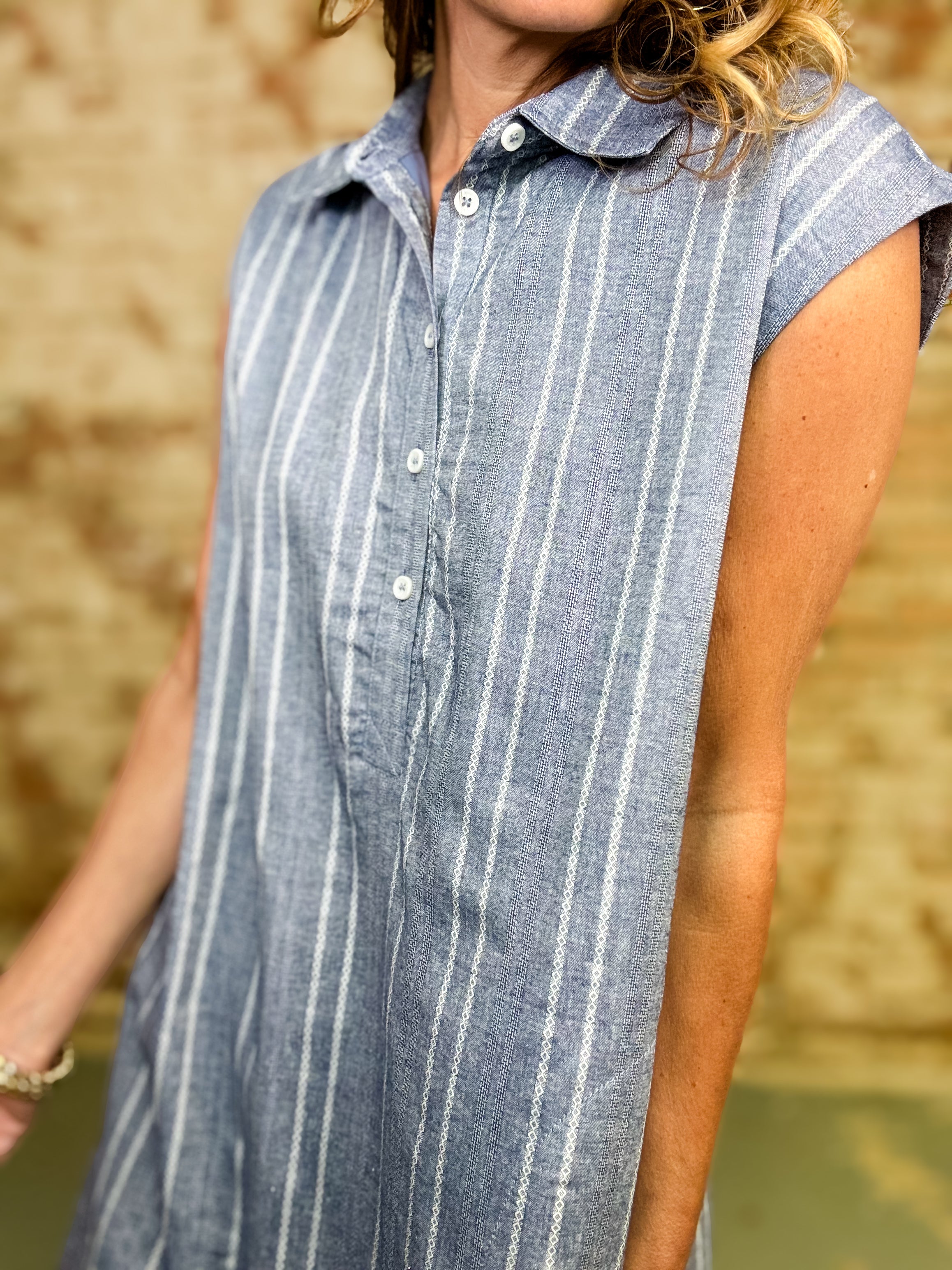 Sheryl Stripe Dress