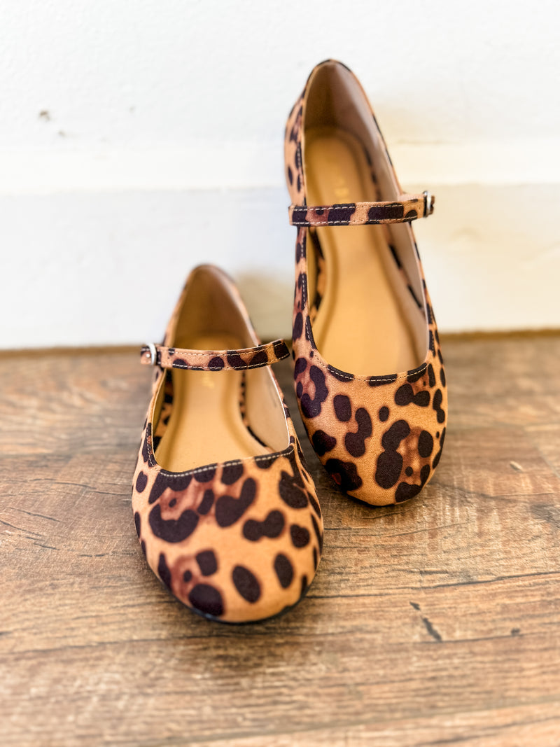 Nicole Leopard Ballet Flats