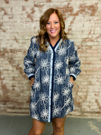 Rosey Denim Button Down Dress