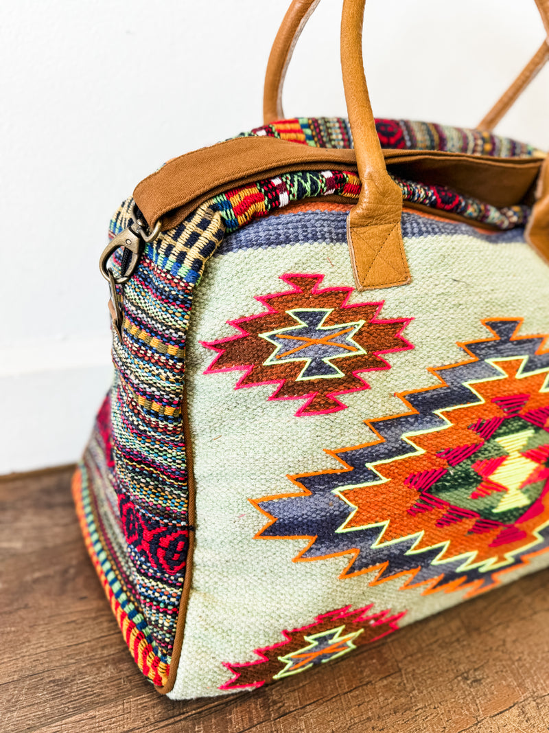 Carmen Aztec Tapestry Weekender Bag