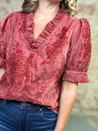 Audree Textured Top