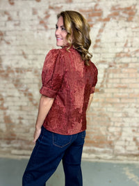 Audree Textured Top