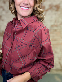 Jody Button Down Top