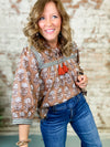 THML Harvest Print Top
