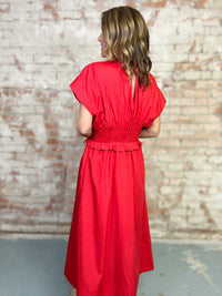 Jeanette Solid Dress