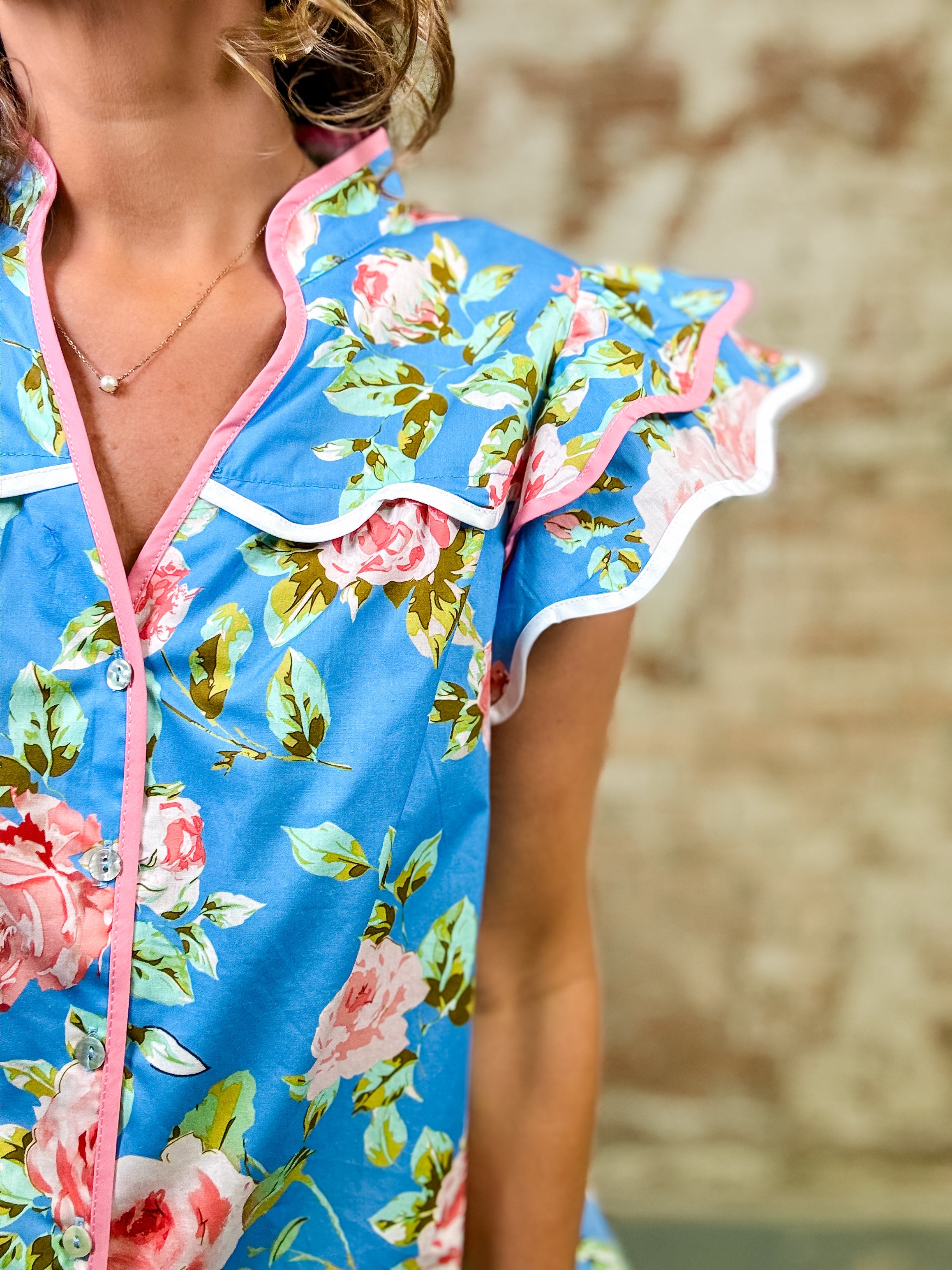 Joslyn Floral Top