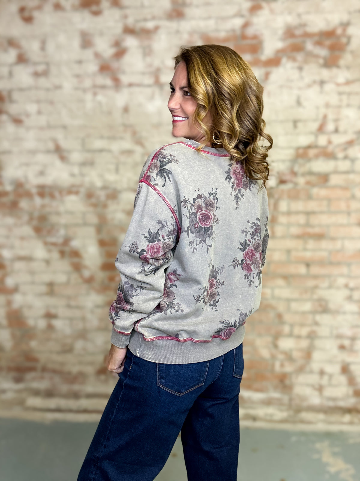 Kimber Floral Pullover Top