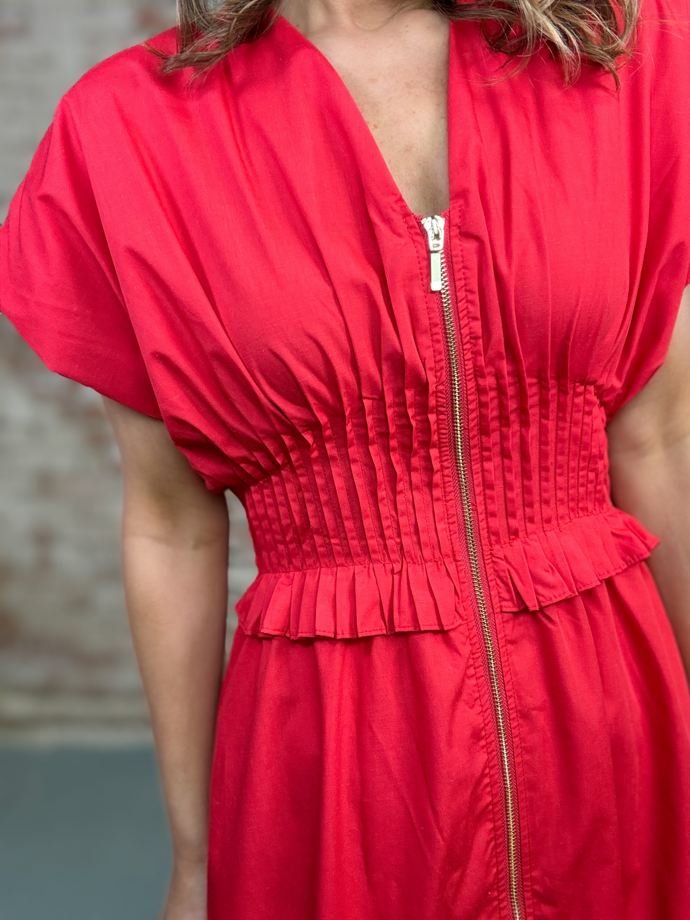 Jeanette Solid Dress