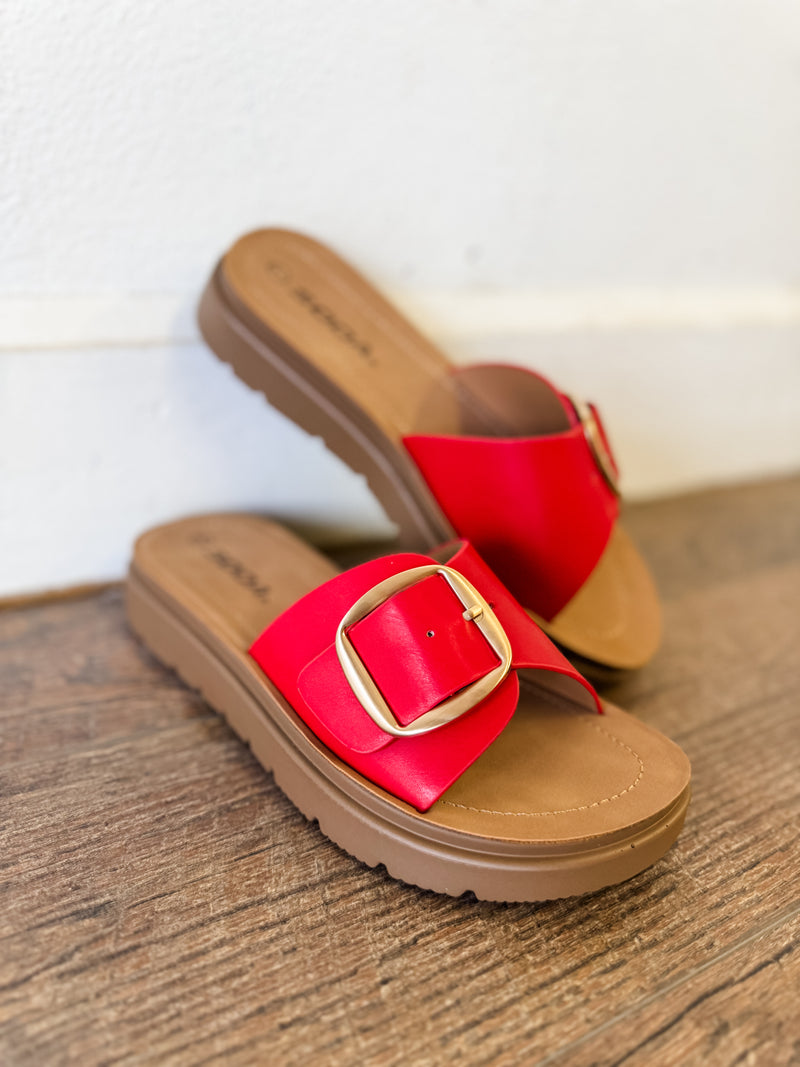 Delight Red Sandal