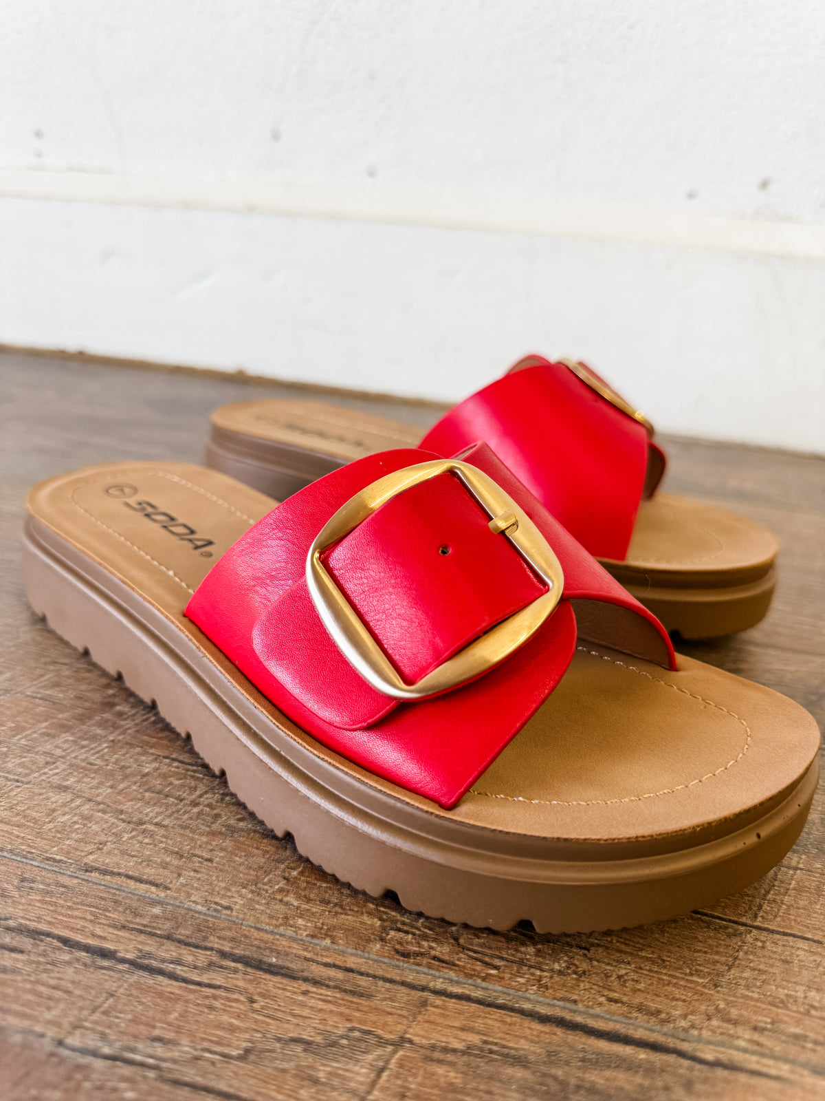 Delight Red Sandal