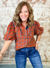 THML Selah Plaid Top