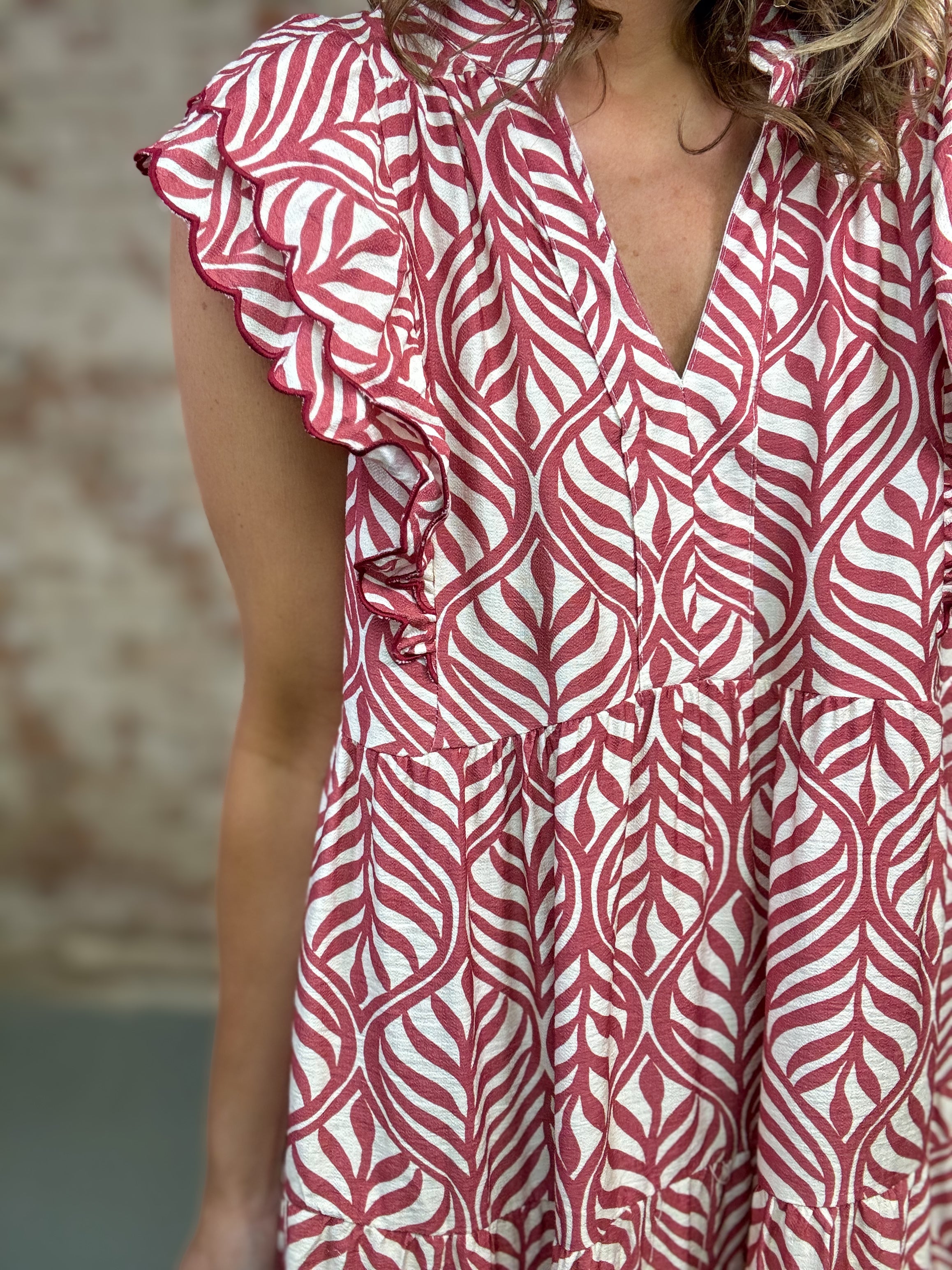 Tonja Tiered Midi Dress
