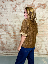 Harmony Jacquard Top