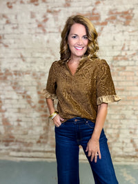 Harmony Jacquard Top