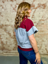 Arlet Colorblock Pullover Top