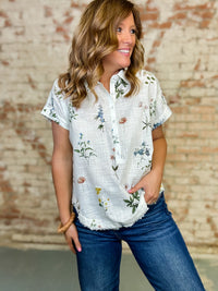 Trinity Floral Top