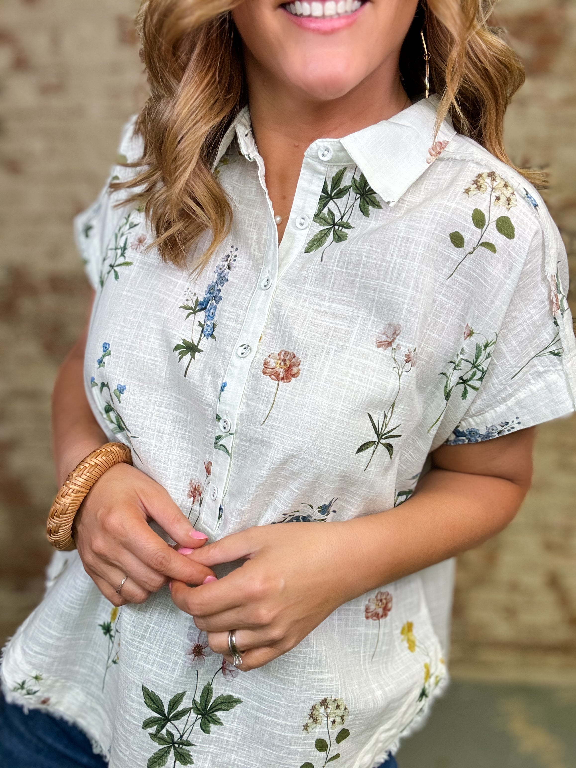 Trinity Floral Top