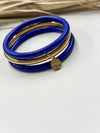 Lamay Blue + Gold Bracelet Set