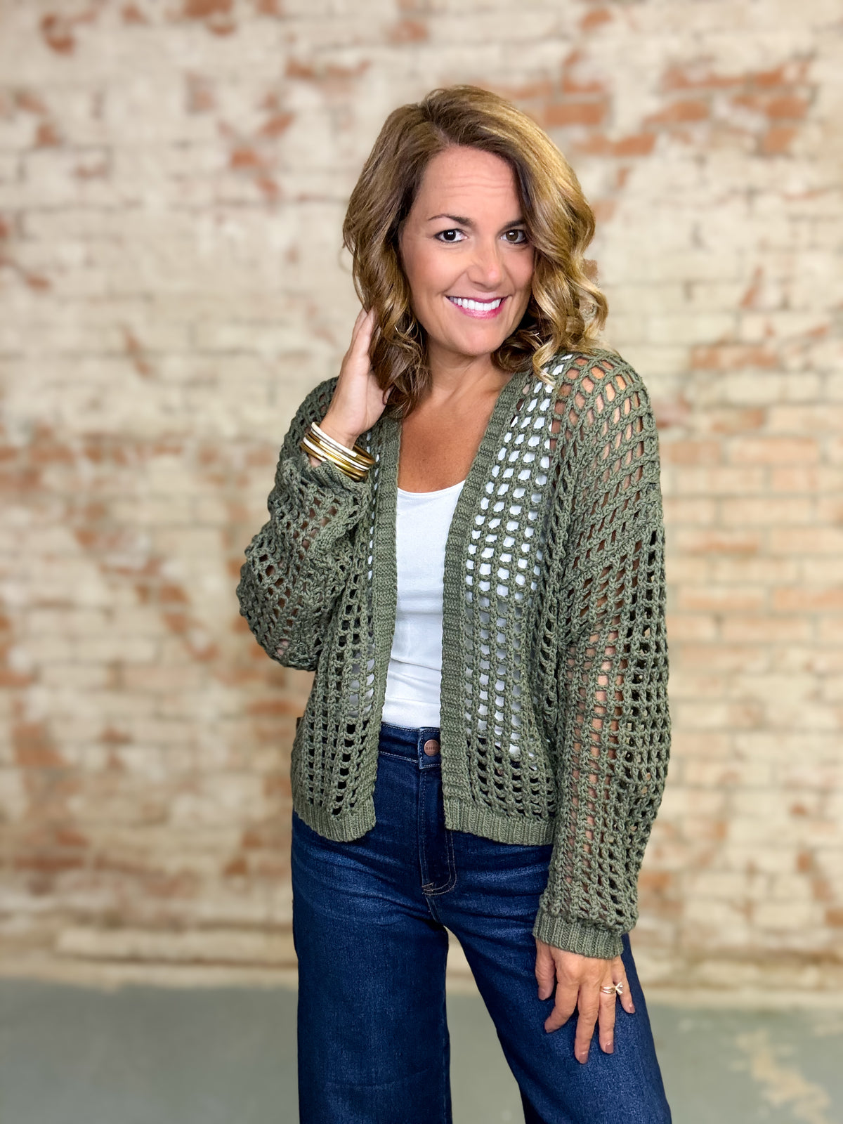 Rosalie Crochet Cardigan