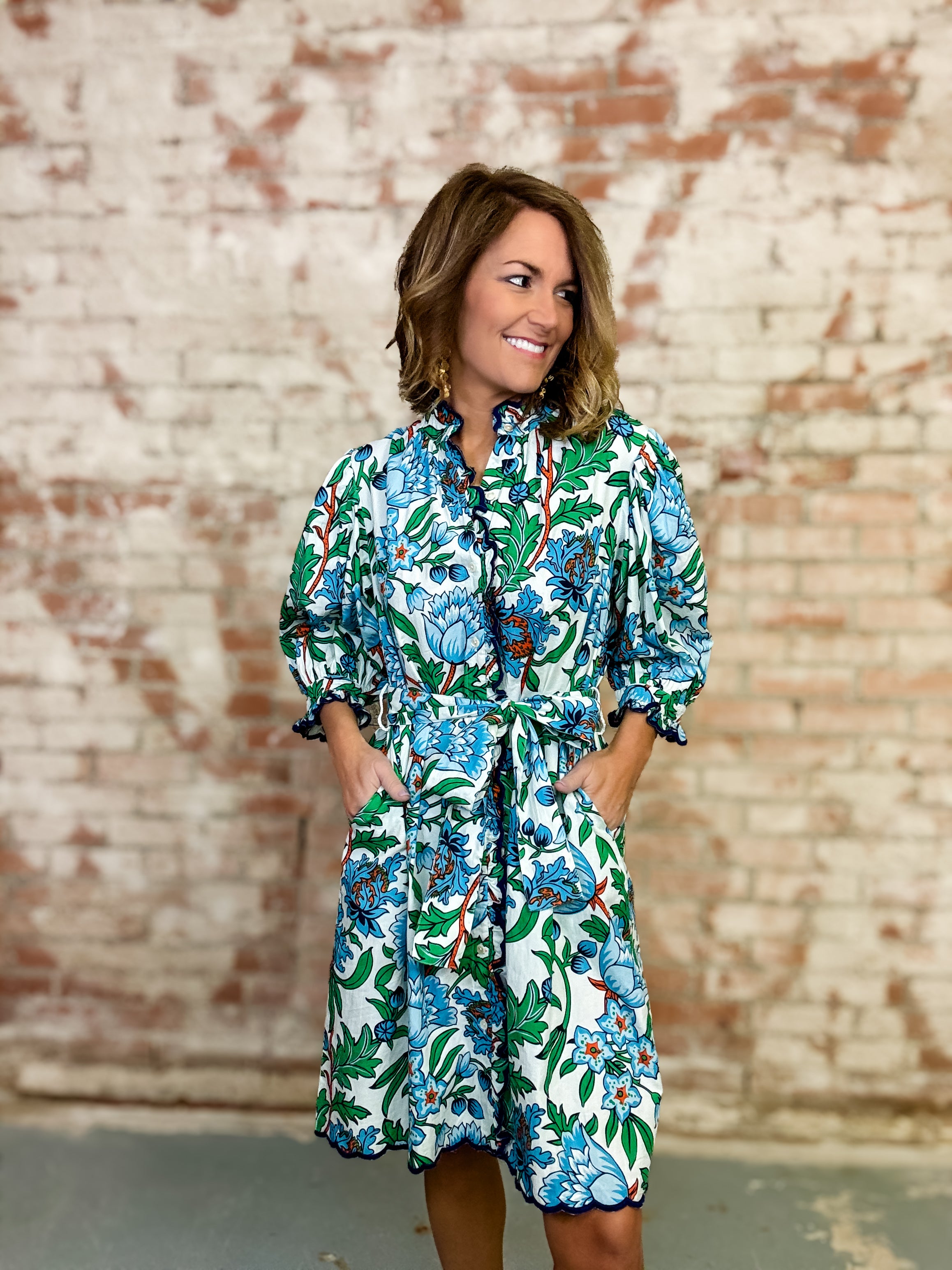 Uncle Frank Abigail Floral Dress