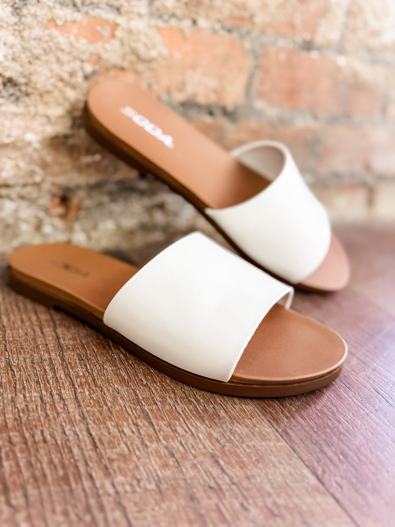 Board White Sandal
