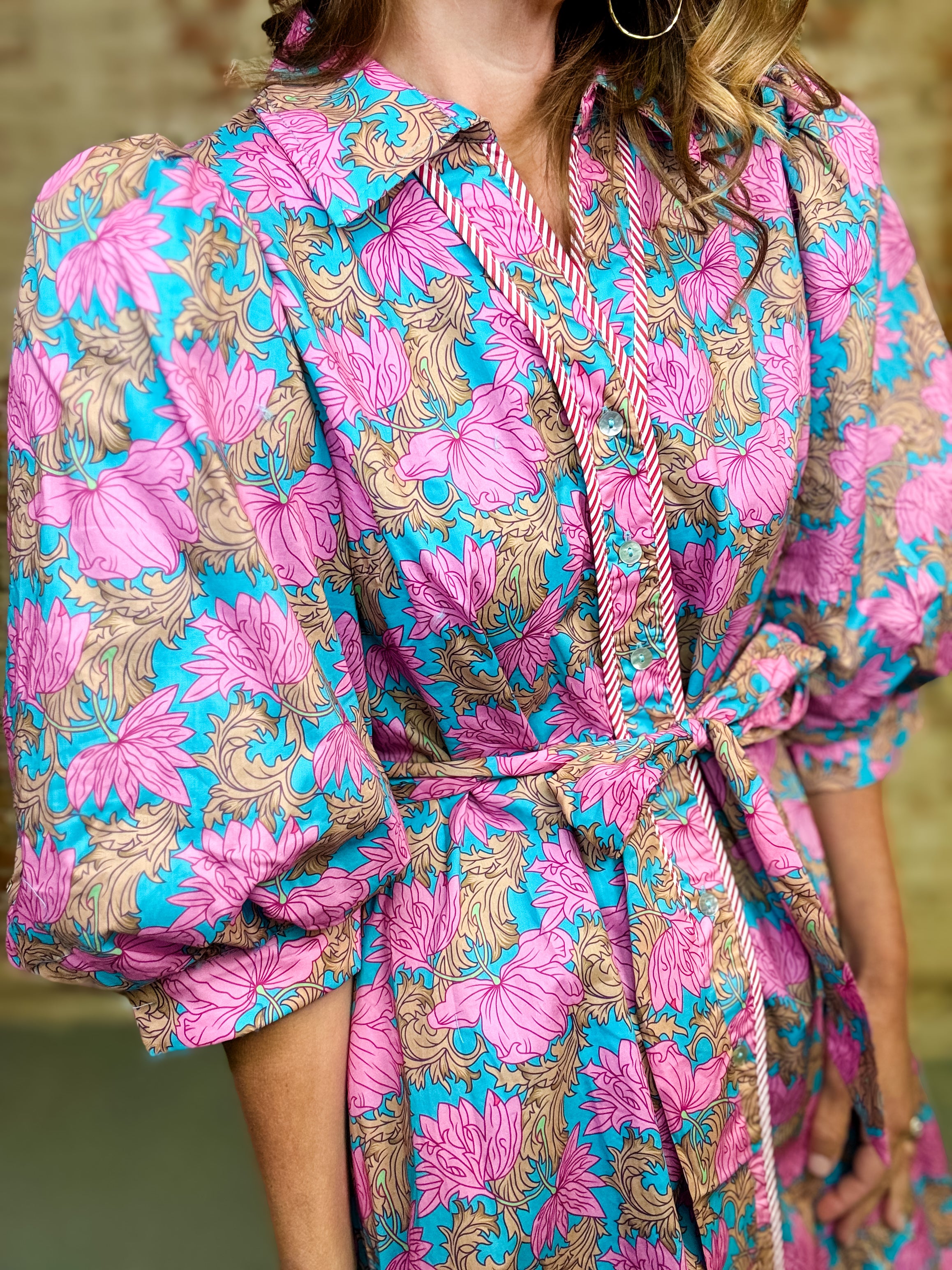 Nalani Floral Midi Dress