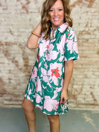 Mabel Floral Shift Dress