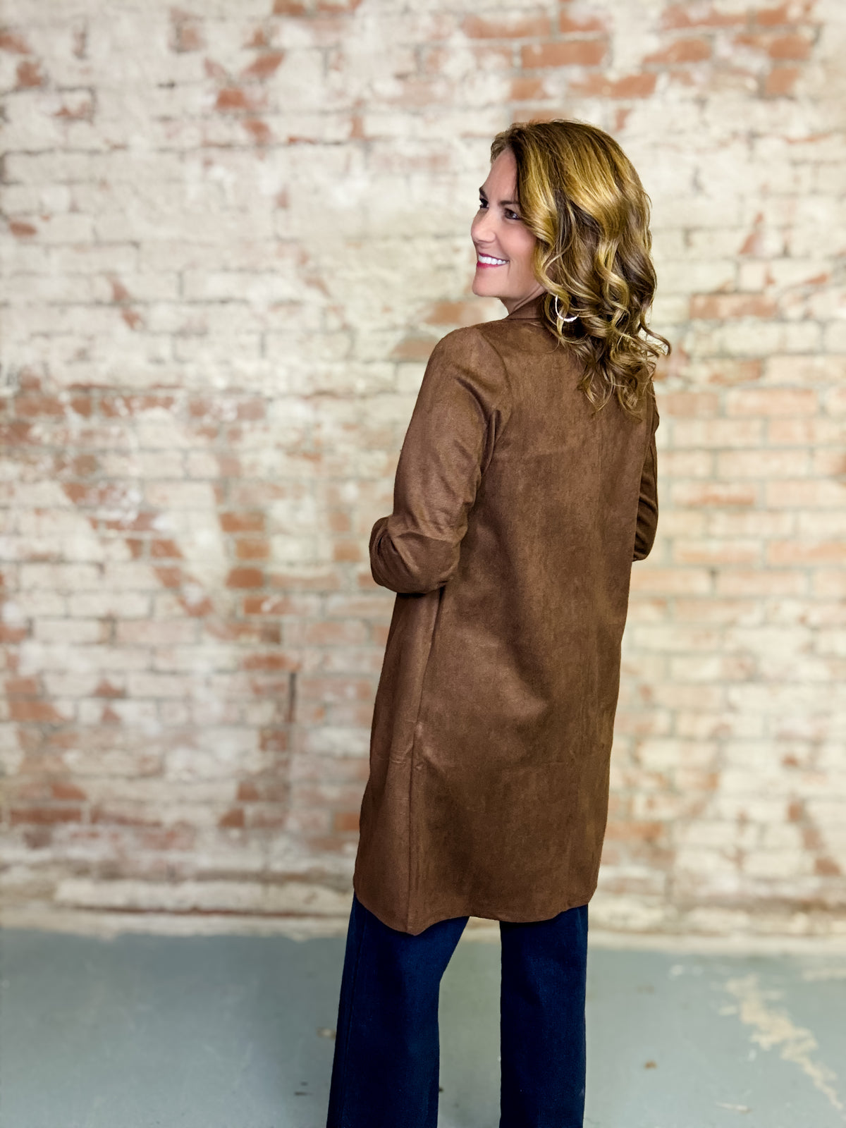 THML Wilma Suede Coat
