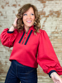 Fionn Front Zip Up Top