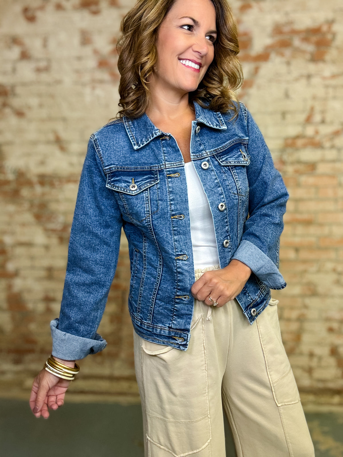 Nina Casual Denim Jacket