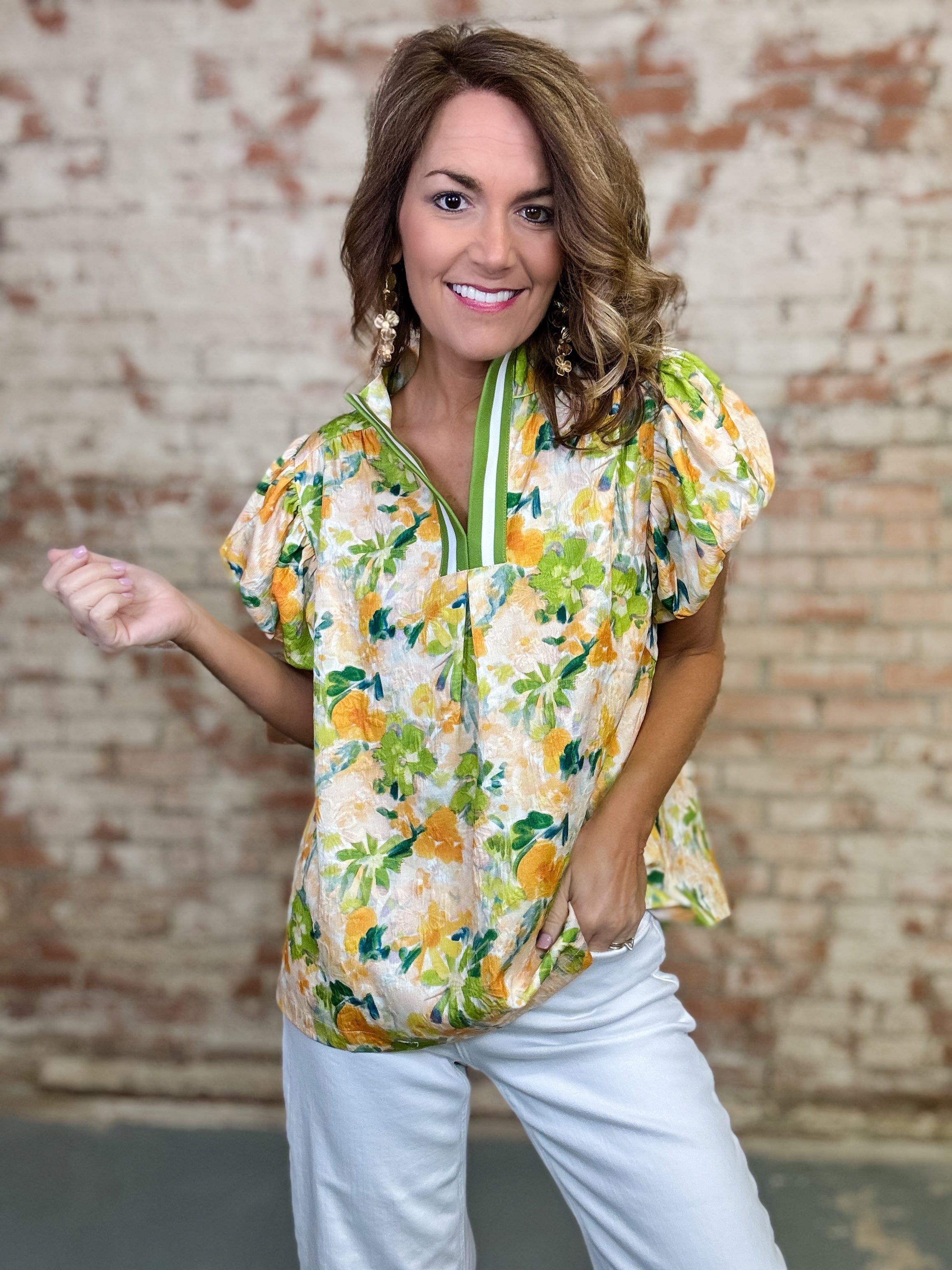 Kenya Jacquard Top