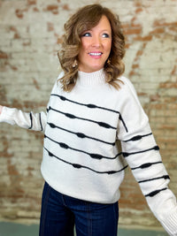 Azai Mock Neck Sweater